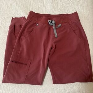 Xs petite Mauve Zamora jogger scrub pants